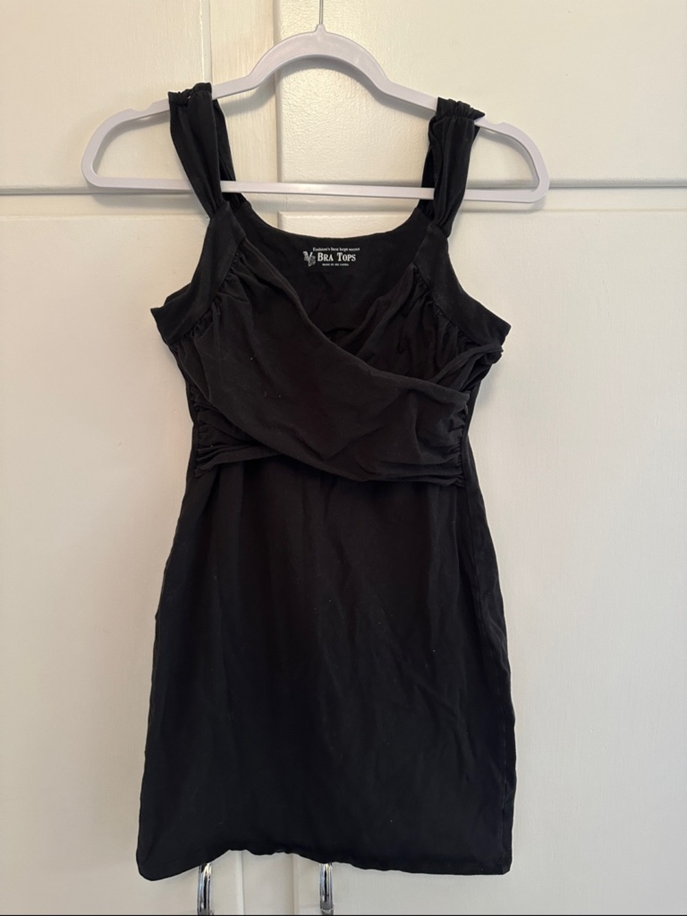 Vintage Victoria's Secret Cami Bra Tank Top Black Long